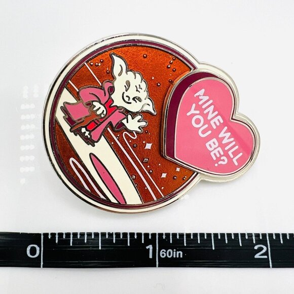 Mine Will You Be Yoda Star Wars Valentines Day Heart Disney Pin Trading 2015 - Picture 7 of 7